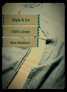 100% Linen pants